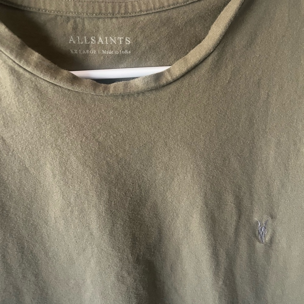 All Saints Men's olive green